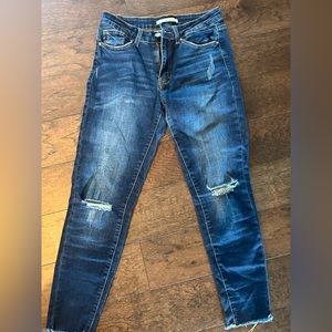 Kancan skinny ankle jeans